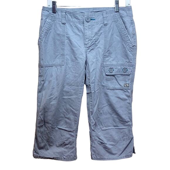 The North Face Grey Capri Cargo Hiking Pants 8 - Picture 1 of 8